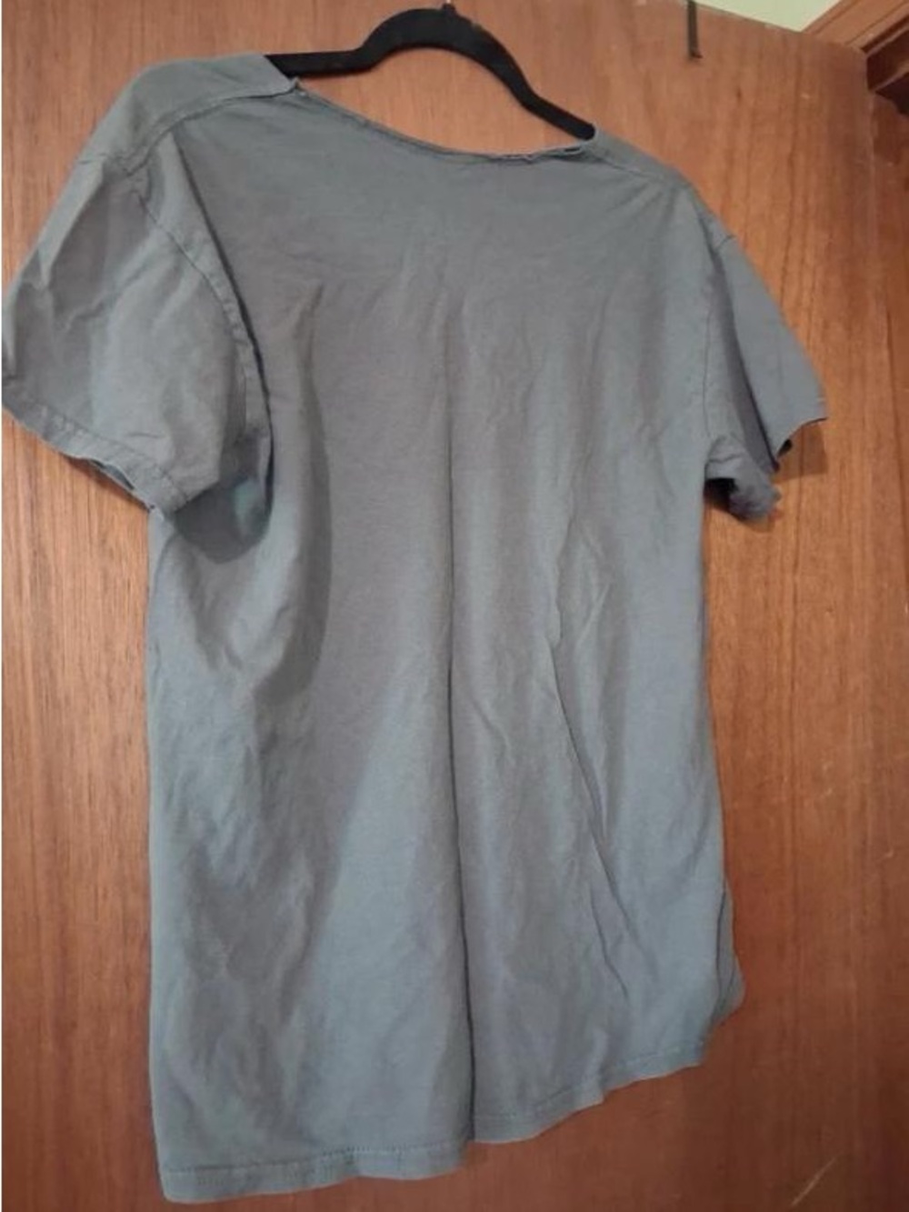 Lulu-B Men's Short Sleeve Crew Neck T-Shirt - Slate Gray